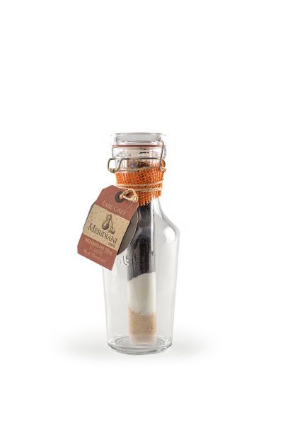 Vaso vetro - preparato per grappa